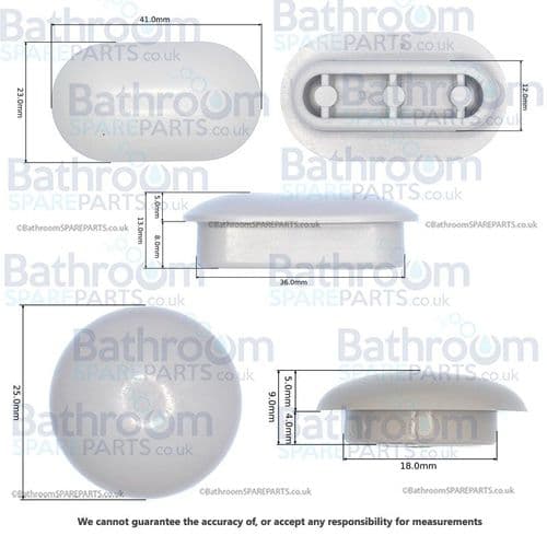 Catalano Velis50 5V50STF Replacement Seat Buffer Set 5SETPARAVL