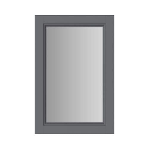 Caversham Framed Mirror Graphite 400mm KGRFM400