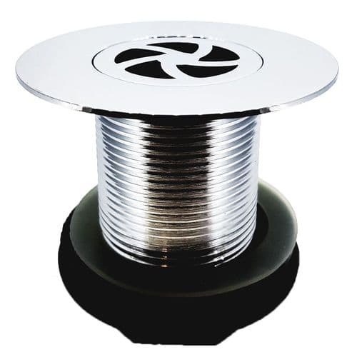 Chrome Extended Top Kleen Shower Tray Waste EW031