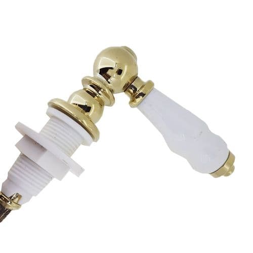 Classic Ceramic Deluxe Front Lever Gold 110mm Spindle EG25M110-RF