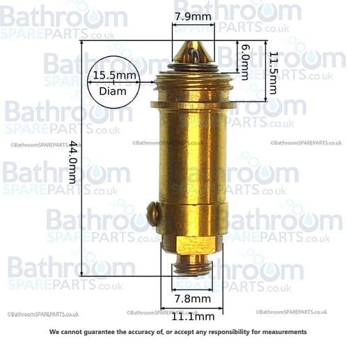 Click Clack Clicker Waste Spring Mechanism  CLICK300