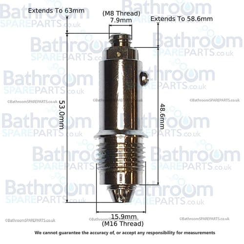 Clicker Waste Plug Clicker Mechanism Replacement WS0025