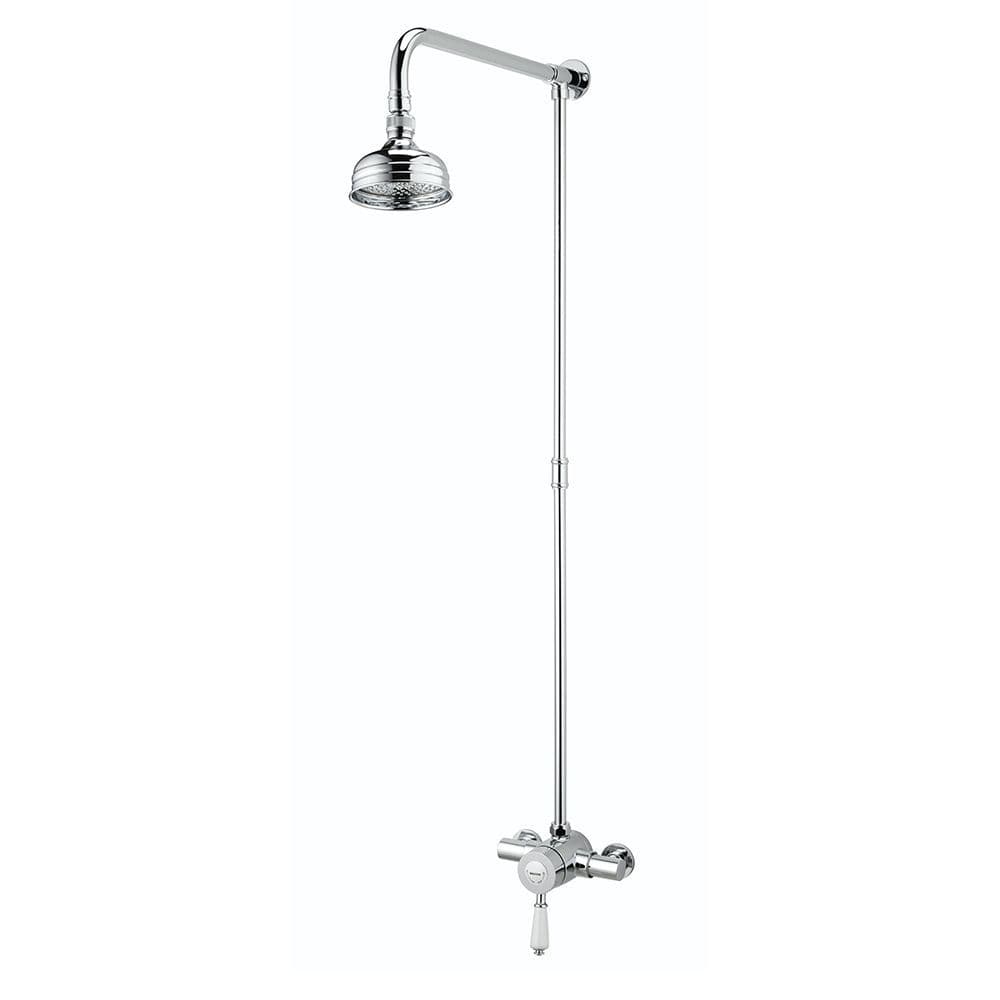 COLONIAL Thermostatic Exposed Mini Valve Shower with Rigid Riser KN2 ...