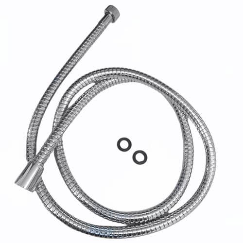 Crosswater 1.5m Flow Hose Chrome SH974C