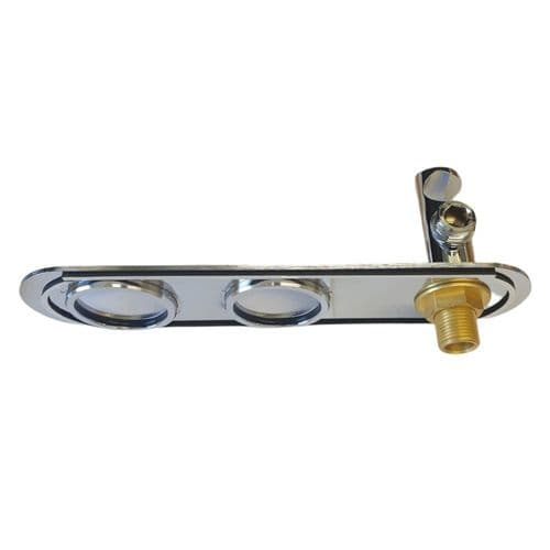 Crosswater Backplate & Handset CE1701BPC