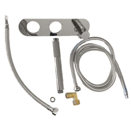 Crosswater Backplate & Handset CE1701BPC
