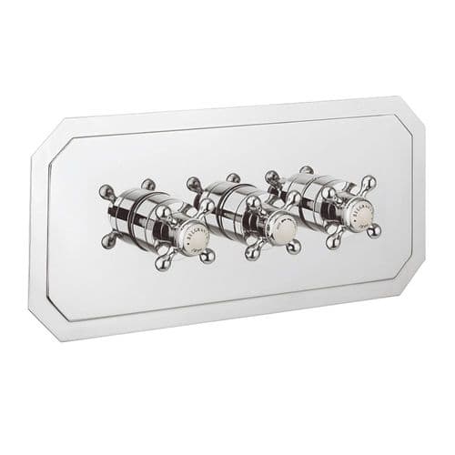 Crosswater Belgravia Crosshead Thermostatic Shower Valve 3 Control ...
