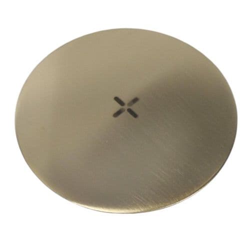 Crosswater Brushed Brass Click Clack Plug 370FPLUG