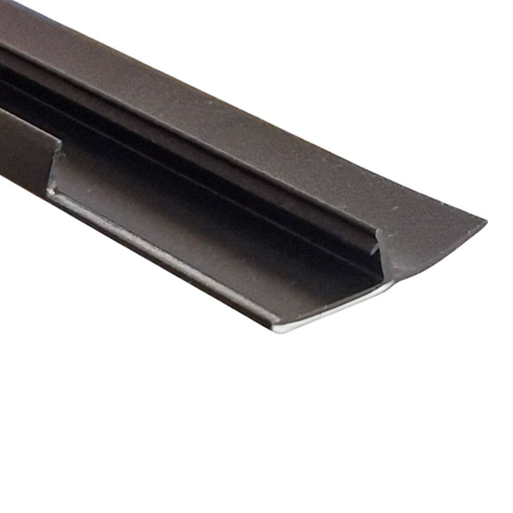 Crosswater Clear Infold Door Black Seal 1868mm CA600025B