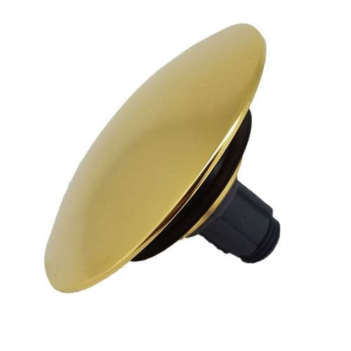 Crosswater Click Clack Bath Waste Replacement Plug Brushed Brass RI08673