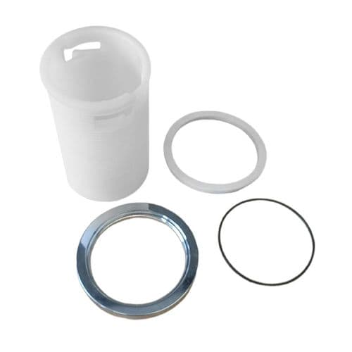 Crosswater Digital Bath /Shower Control Plastic Collar and Chrome Ring SPTH02