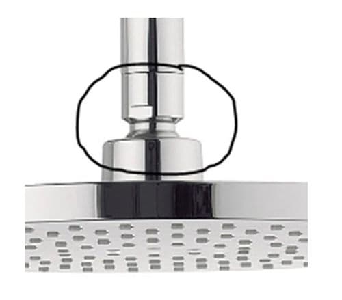 Crosswater Fixed Head Swivel Ball Joint Chrome inc Nylon O ring  FHBALLC