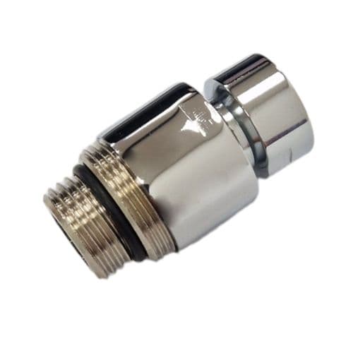 Crosswater Fixed Head Swivel Ball Joint Chrome inc Nylon O ring FHBALLC