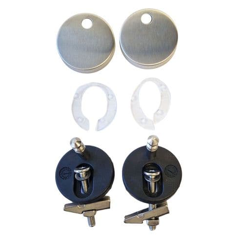 Crosswater Glide II WC Seat Fixing Kit GLSEATFIX