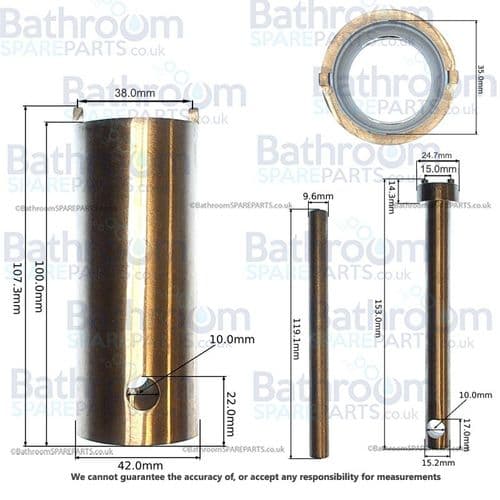 Crosswater Hex Adaptor SC51