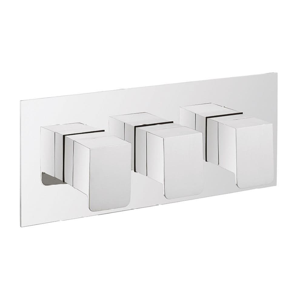 Crosswater KH ZERO 3 Thermostatic Shower Valve 3 Control KH03 2001RC ...
