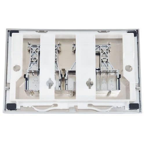 Crosswater MPRO Flush Plate Chrome TEFLUSHC+