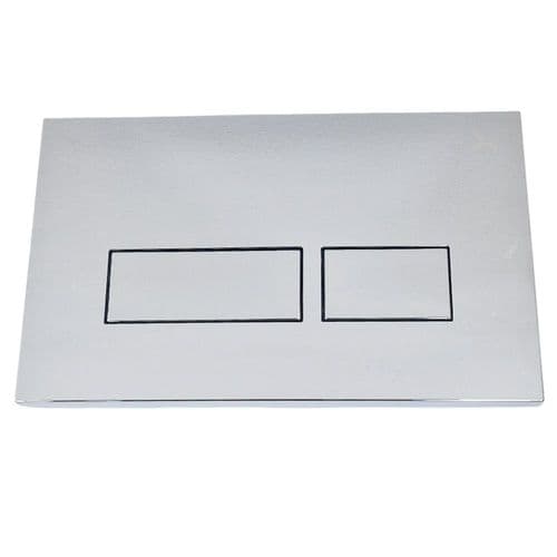 Crosswater MPRO Flush Plate Chrome TEFLUSHC+