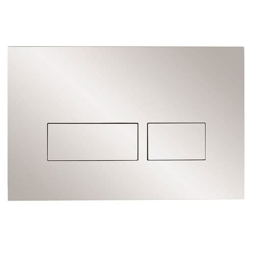 Crosswater MPRO Flush Plate Chrome TEFLUSHC+