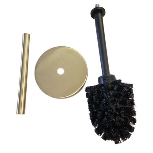 Crosswater MPRO Toilet Brush Brush Brass PROBRUSHF