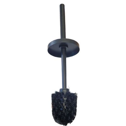 Crosswater MPRO Toilet Brush Matt Black PROBRUSHM