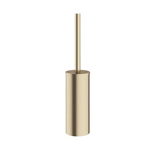 Crosswater MPRO Wall Toilet Brush Brushed Brass PRO025F