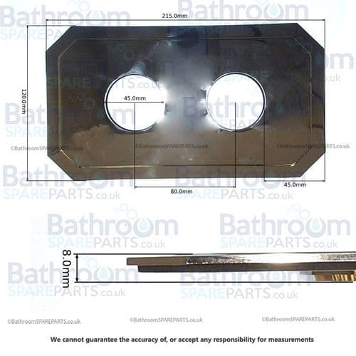 Crosswater Replacement Belgravia Faceplate BL1000BPC