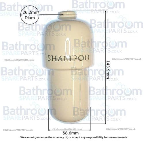 Crosswater Shampoo Bottle Only AVU38