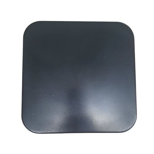 Crosswater Simpsons Shower Tray High Flow Waste Cover Black BSPATHFWSQ90BLK