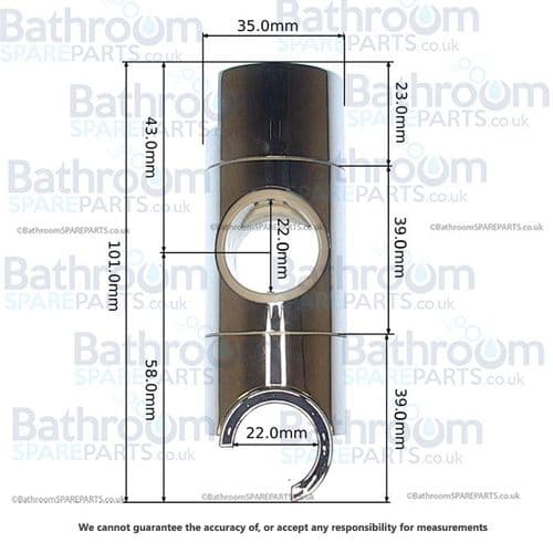 Crosswater Slider Mechanism for RM610C PM01046CH