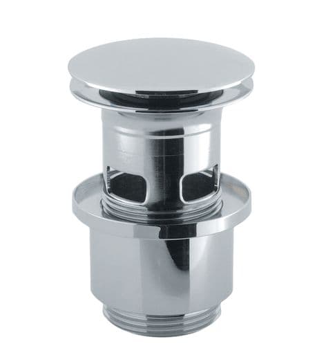 Crosswater Slotted Clicker Basin Waste Chrome BSBSWO1O3C