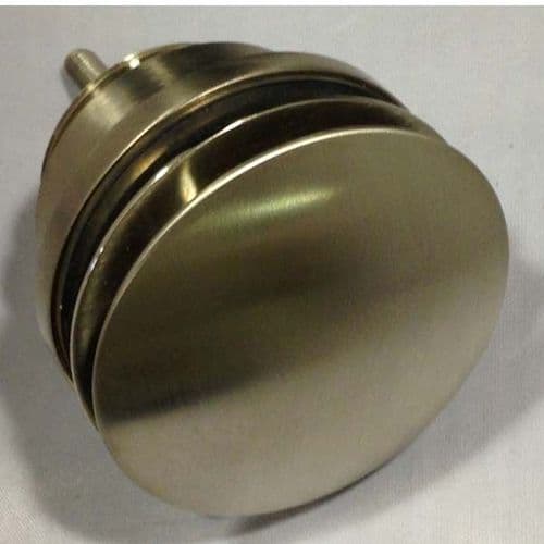 Crosswater UnSlotted Clicker Basin Waste Brushed Steel BSBSWO1O3BS