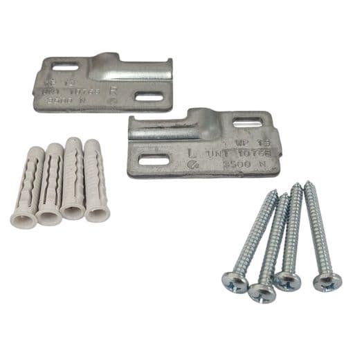 Crosswater Wall Brackets x2 Canvass WBRACKETSCANVASS