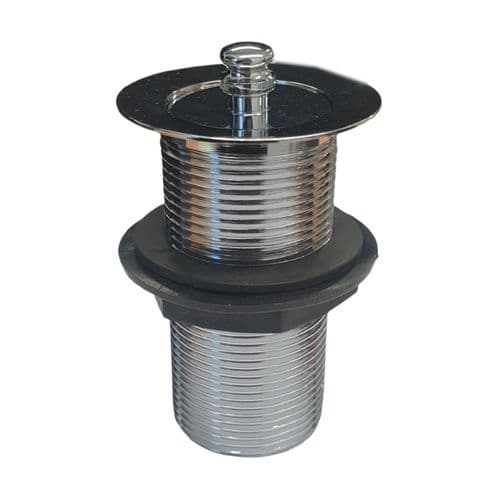 Daf Basin Waste 1"1/4 Unslotted Chrome Captive Basin Waste H08 UN