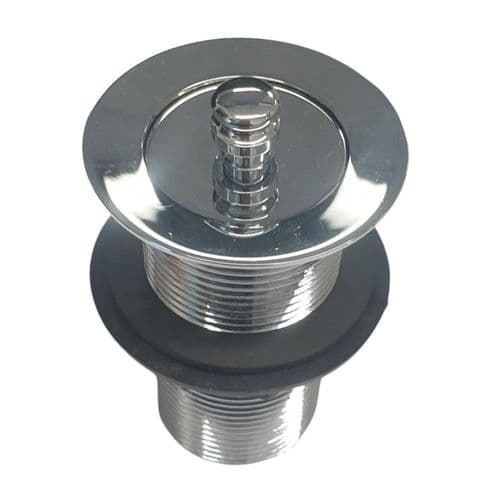 Daf Basin Waste 1"1/4 Unslotted Chrome Captive Basin Waste H08 UN