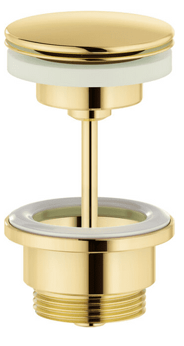 Damixa Basin Waste Free Flow Polished Brass PVD 238607700
