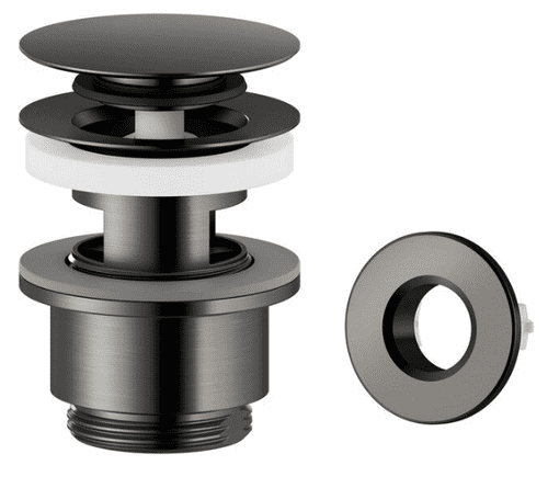 Damixa Click Function Graphite Grey PVD Waste 238505500