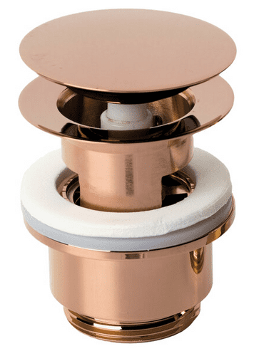 Damixa Click Function Polished Copper PVD Waste 238508000