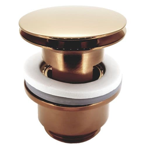 Damixa Pop Up Waste with Click-Function Polished Copper 2385080