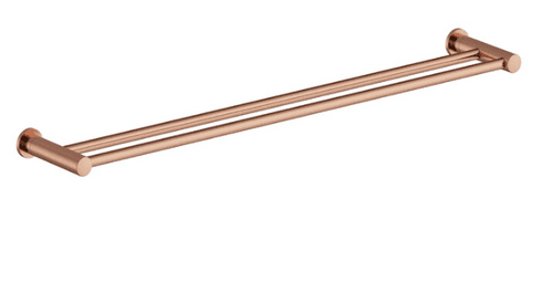 Damixa Twin Towel Rail 800 mm Brushed Copper PVD 483158700