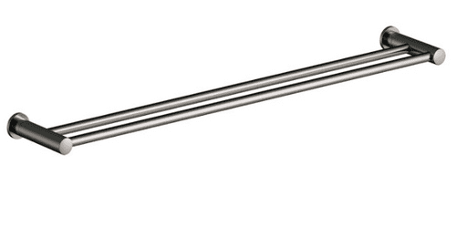Damixa Twin Towel Rail 800 mm Graphite Grey PVD 483155500