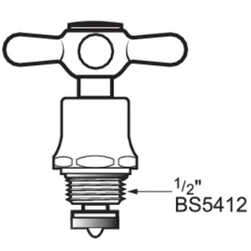 Deva Period Style Conversion Kit For BS5412 Chrome VIC CONV.KIT