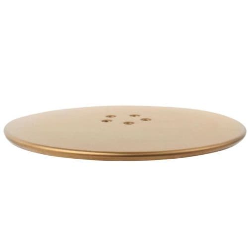 Deva Plate & Screw Fixings Brushed Brass WSTSPBB