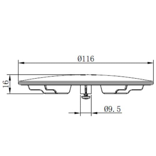 Deva Plate & Screw Fixings Chrome WSTSPCP