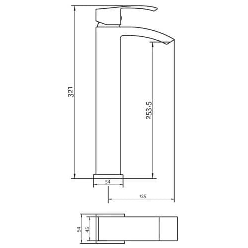 Deva Swoop MK2 Tall Mono Basin Mixer Chrome SWO2113/EX Spare Parts