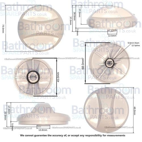 Dimplex Large / Small Knob - SG06132