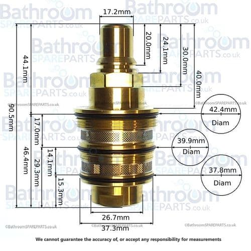 Dornbracht 1/2" Cartridge For Shower Valve 9015020630090