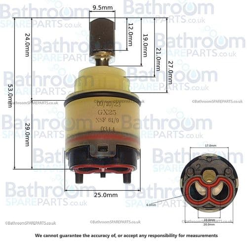 Dornbracht Cartridge 9015050440090