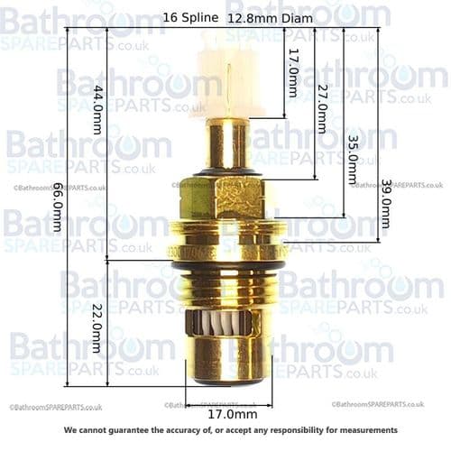 Dornbracht Ceramic Cartridge Anti-Clockwise Close 9090031320090