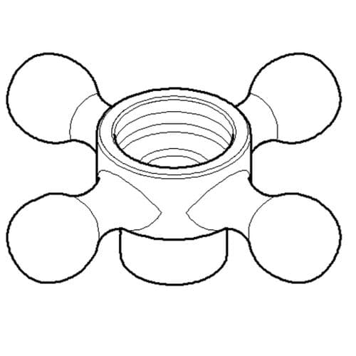 Dornbracht Chrome Handle 092083020-00